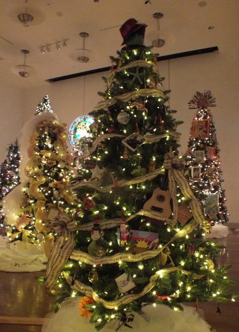 Cape Fear Festival of Trees features dozens of beautifully decorated Christmas trees. Staff photo.