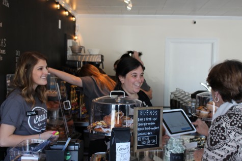 Beau's Coffee has hired a staff of 18 people with developmental disabilities, along with a support staff of five. Photos by Hilary Snow.