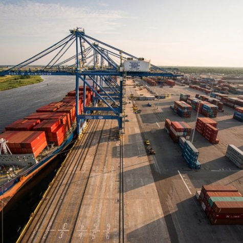 Port of Wilmington. (Courtesy North Carolina Ports)