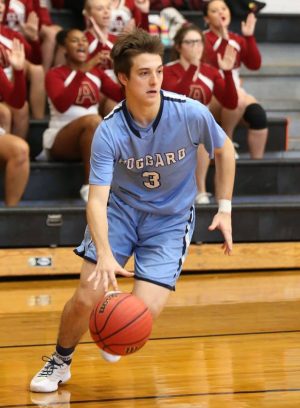 Tyler Steinman keyed the scoring effort on Friday night for Hoggard. Photo courtesy- John Crouch.