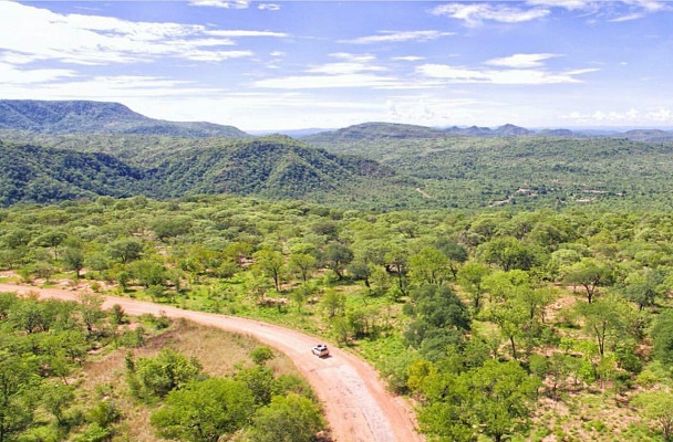 On the road in Africa. (Courtesy The World Pursuit instagram)