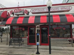 Pop's Diner is located at 109 North Lake Park Blvd in Carolina Beach and is open until 3 a.m. Friday and Saturday (Port City Daily photo/MIKE KANE)