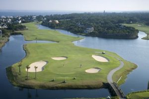 The club manages to cover nearly type of terrain on the island, with the course "winding its way over dunes, around lagoons, along the ocean, and through a maritime forest," according to the Bald Head Island website. (Port City Daily photo/COURTESY BALD HEAD ISLAND)