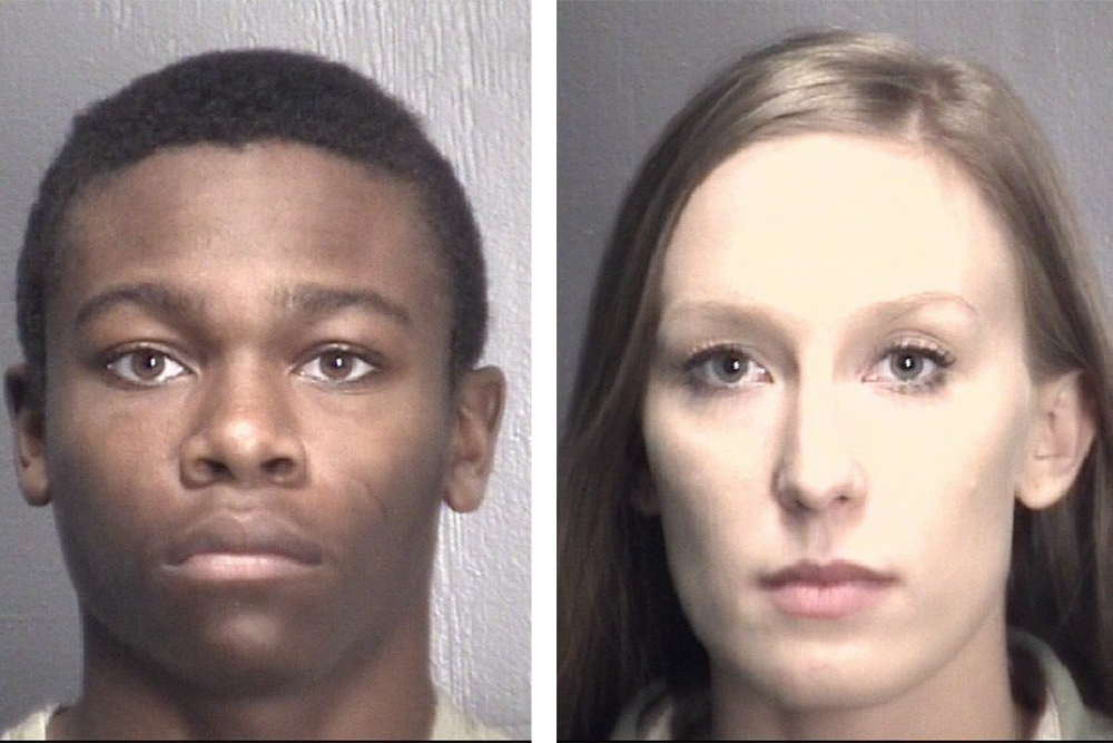 Marcus Abdul Spann Jr. and Mary Kristina Evans were charged with multiple counts of trafficking raw heroin and crack cocaine. (Port City Daily photo /COURTESY NEW HANOVER COUNTY SHERIFF'S OFFICE)