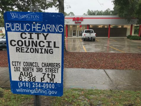This week Wilmington City Council will vote to designate a development zone for the Wrightsville Avenue ABC store property, which as recently annexed into the city. It's part of a much larger and longer process, designed to bring a major mixed-use development to fruition. (Port City Daily photo | Benjamin Schachtman)