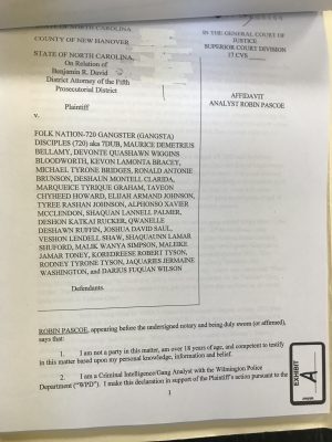 Last year District Attorney Ben David filed a civil injunction against 24 gang members in the Wilmington area to cut down on crime (Port City Daily/Ben Schachtman)