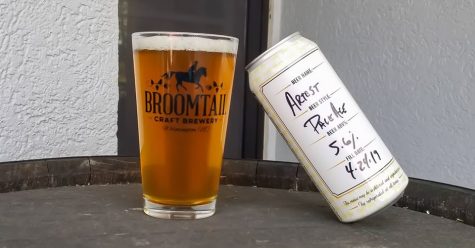 Broomtail's new Artest Pale Ale. (Port City Daily photo/Courtesy Broomtail Craft Brewery)