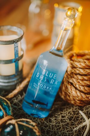 Blue Shark Vodka is New Hanover County's first distillery and is already on shelves at the local ABC stores (Port City Daily/Courtesy Blue Shark Vodka)