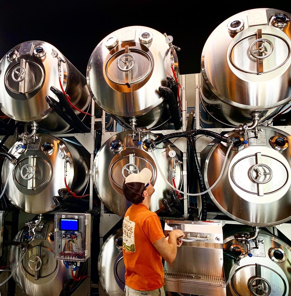 Inside the brewhouse at Mad Mole Brewing Co. (Port City Daily photo/Courtesy Mad Mole Brewing Co.)