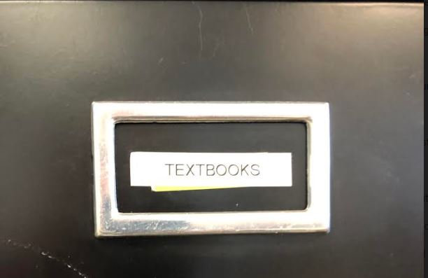 According to Yelton, textbooks aren't kept in her desk, but in a clearly marked, free-standing cabinet. (Port City Daily photo / File)