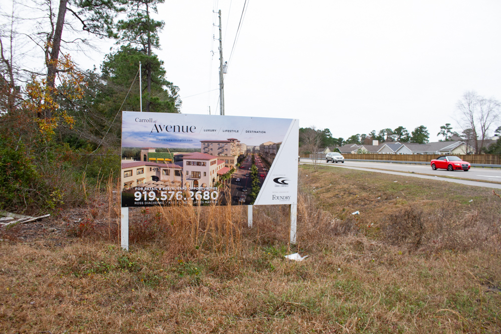 The City of Wilmington is awaiting Technical Review Committee submittals from developers of The Avenue, a major mixed-use development planned and approved off Military Cutoff. (Port City Daily photo/File)