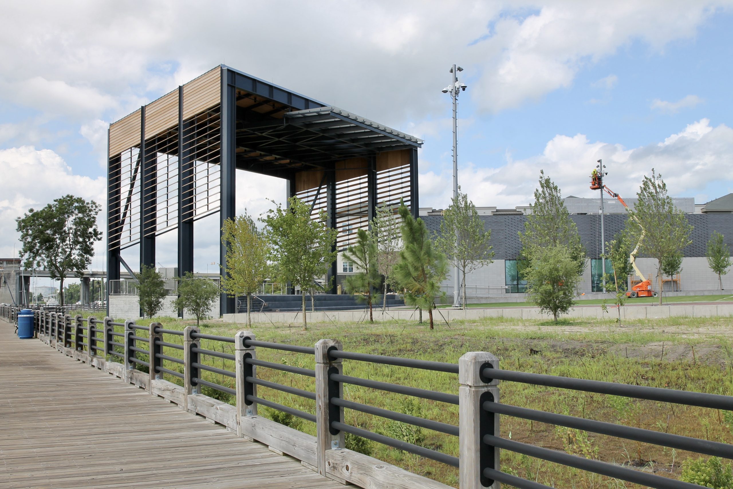 A Live Nation contractor allegedly told a teenage transgender boy to get out of the men's restroom at a recent Live Oak Bank Pavilion at Riverfront Park concert. (Port City Daily photo/Alexandria Sands Williams)