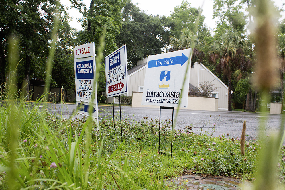 Available real etate inventory is being "gobbled up" according to Patrick LaJeunesse, spokesperson for Cape Fear REALTORS®. LaJeunesse said the month's supply of real estate inventory is the lowest he's seen since 2006. (Port City Daily/Johanna Ferebee)